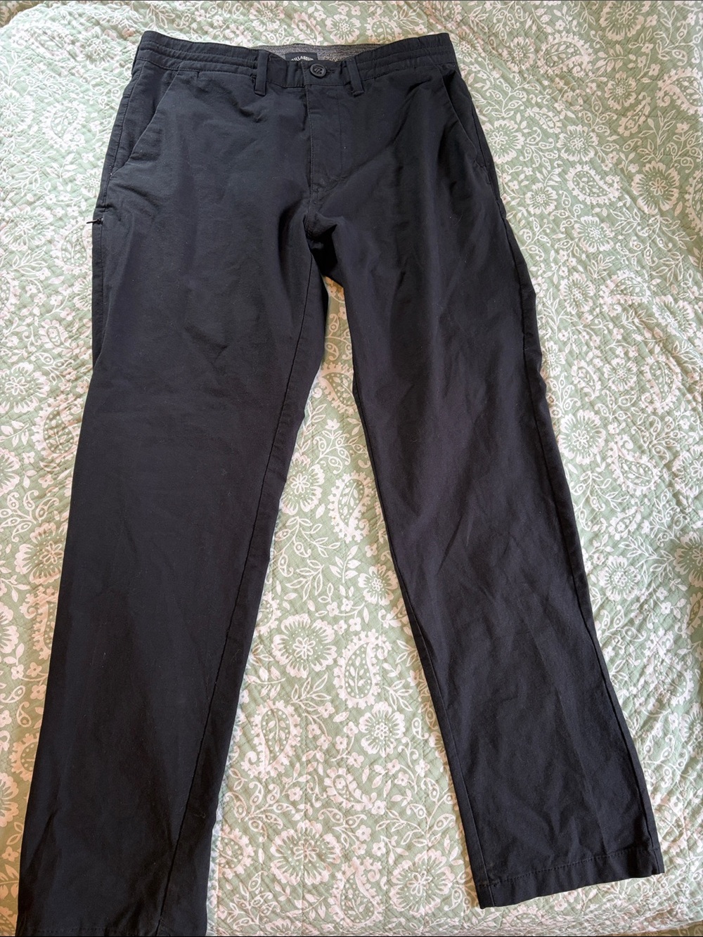 Men’s Billabong Adventure Division Black Pants – Medium